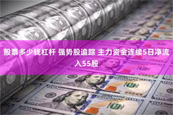 股票多少钱杠杆 强势股追踪 主力资金连续5日净流入55股