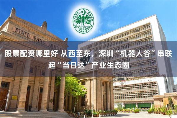 股票配资哪里好 从西至东，深圳“机器人谷”串联起“当日达”产业生态圈