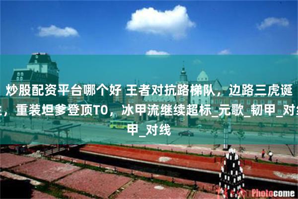 炒股配资平台哪个好 王者对抗路梯队，边路三虎诞生，重装坦爹登顶T0，冰甲流继续超标_元歌_韧甲_对线
